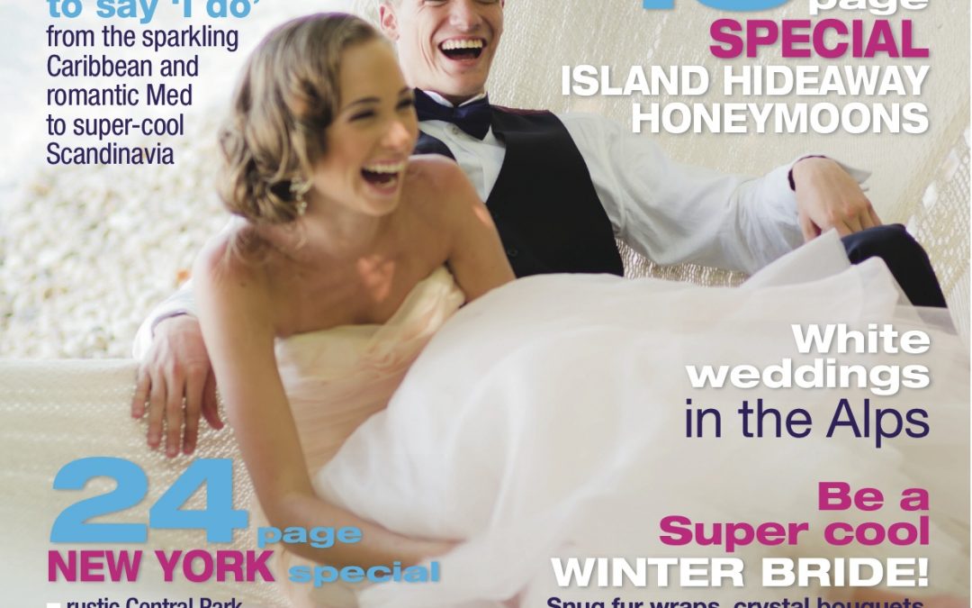 Caribbean Beach Alternative Photoshoot makes Brides Abroad Cover