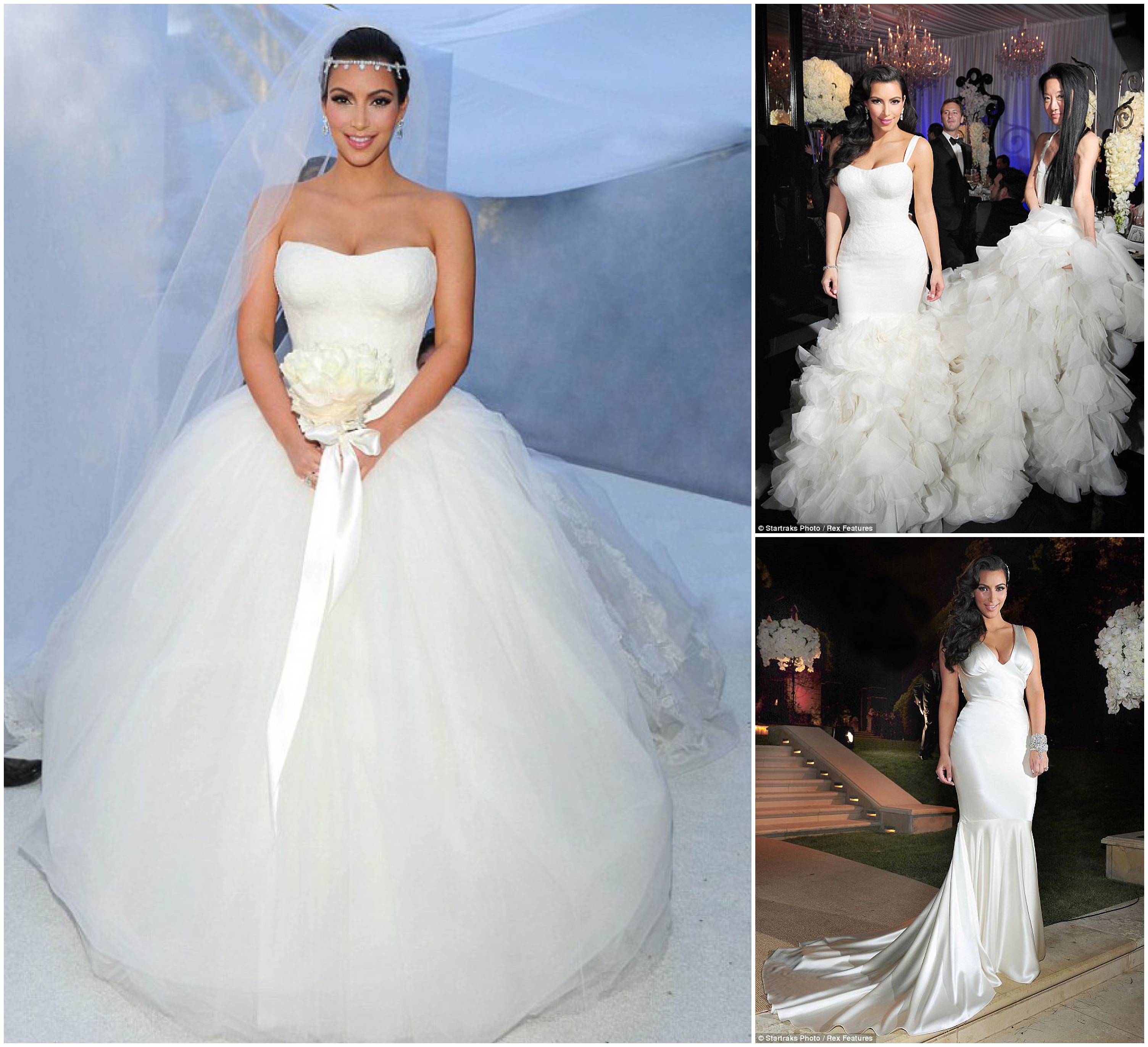 Wedding News: Kim Kardashian's Wedding Dresses