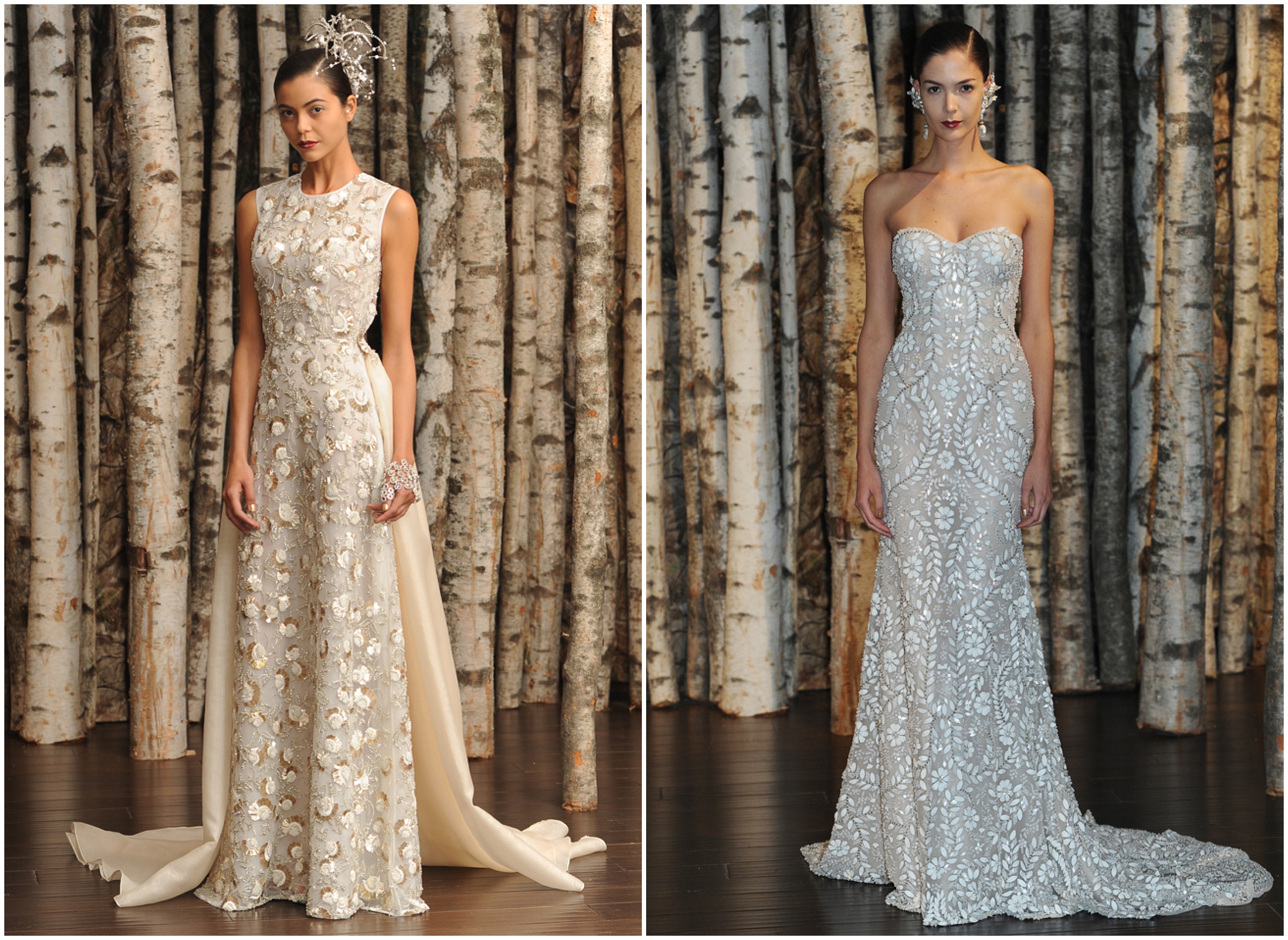 Wedding Inspiration: floral dresses
