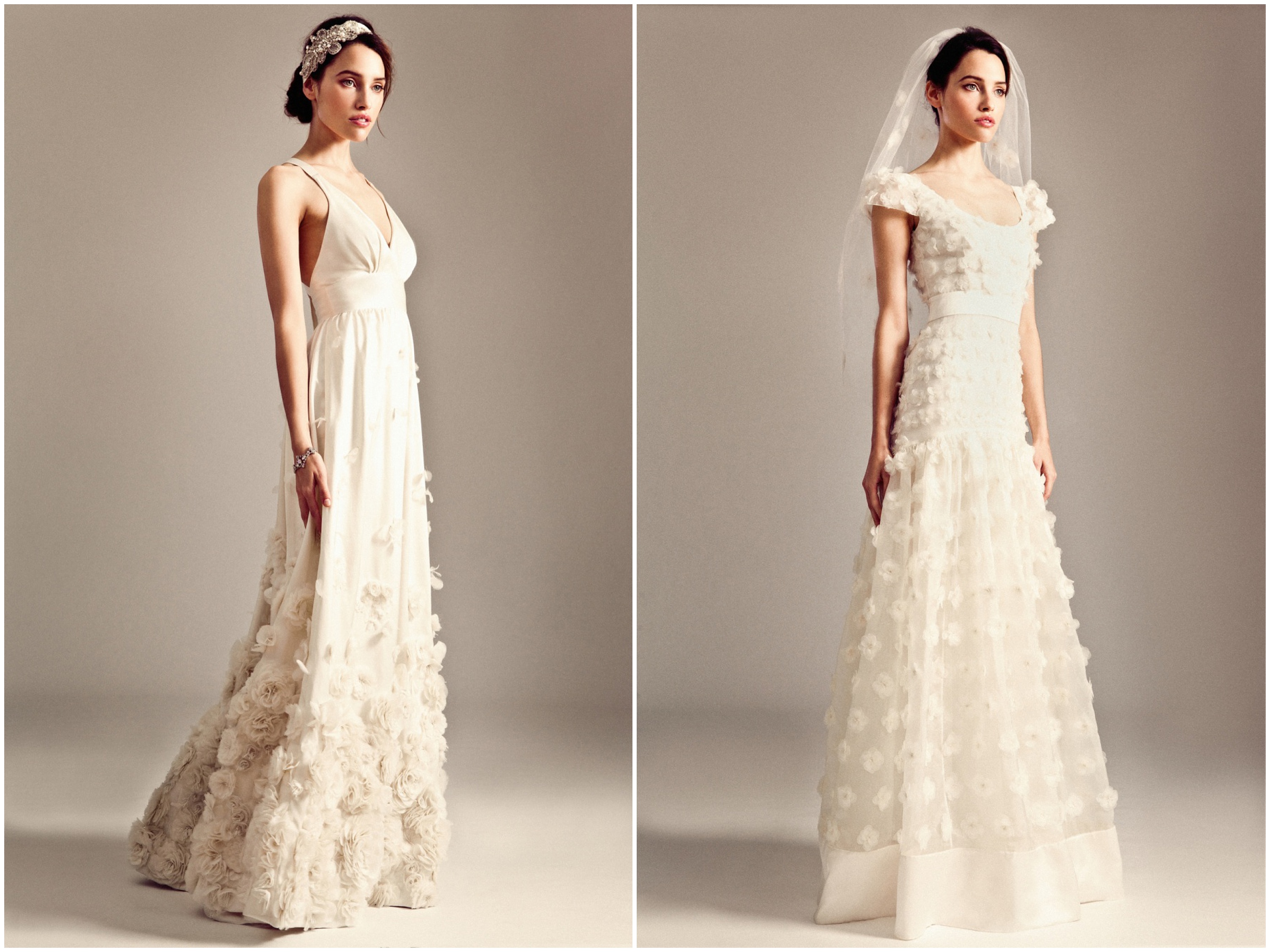 Wedding Inspiration: floral dresses