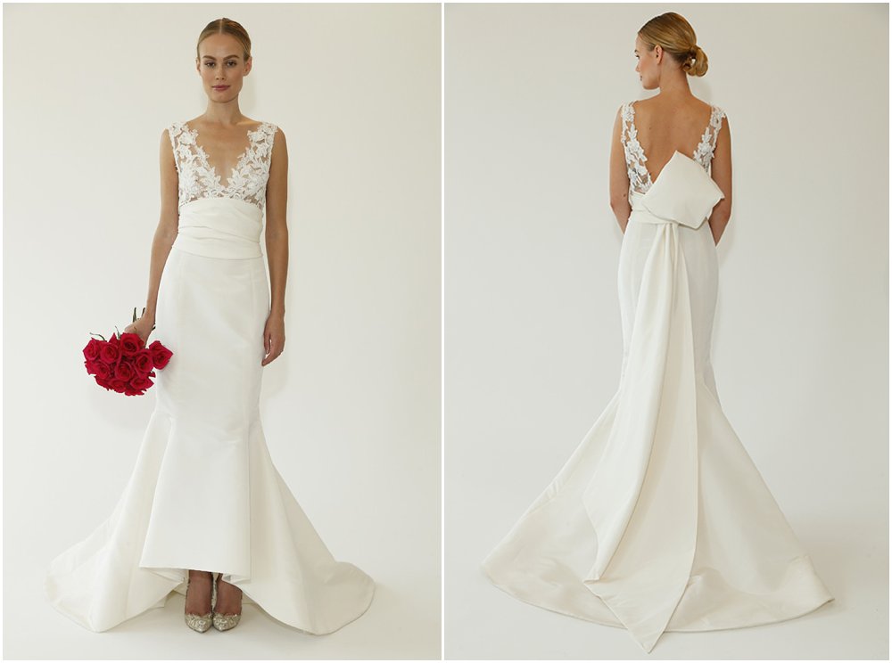 Bridal: Gorgeous backs from Bridal Fashion Week Fall 2015 Collections