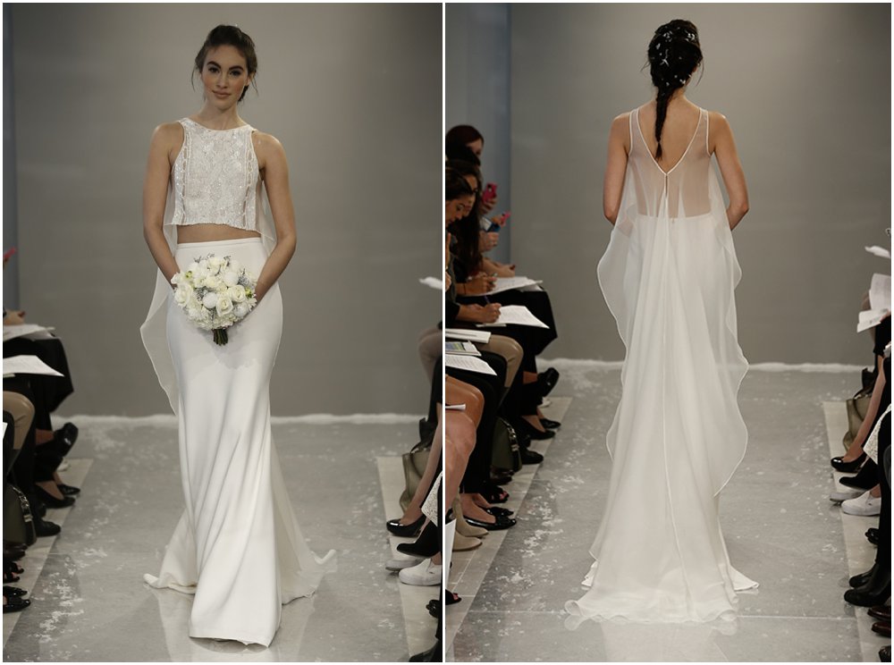 Bridal: Gorgeous backs from Bridal Fashion Week Fall 2015 collections