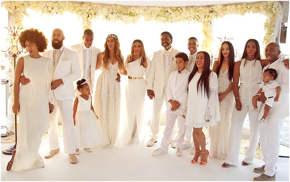 Tina Knowles Wedding: All White Wedding Trend