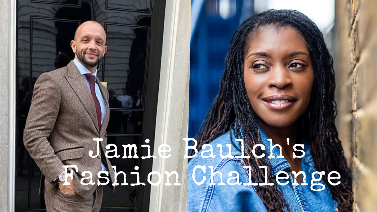 Fashion Stylist @styledbypierrecarr sets Jamie Baulch a fashion style challenge