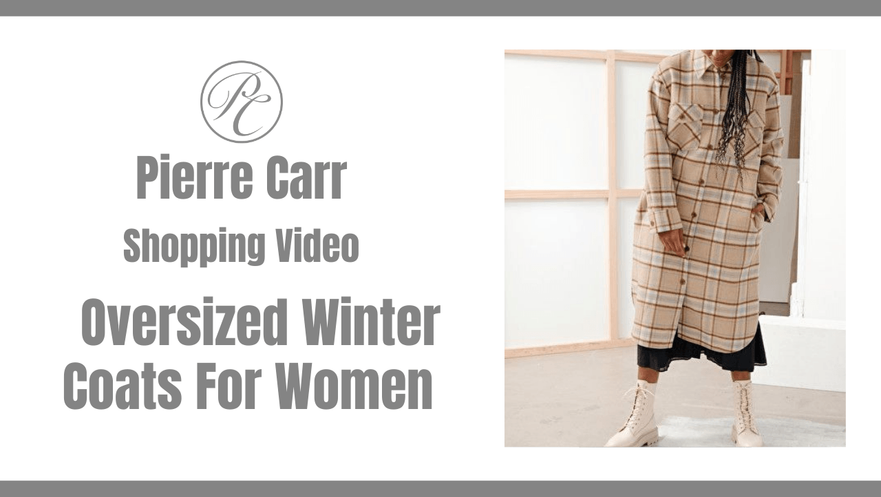 Fashion stylist @styledbypierrecarr talks through virtually check winter coats